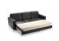 Preview: MODELL "BASIC", 3-SITZER SOFA IN ECHTLEDER ( NATURELLE, freie Farbwahl ) !