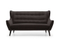 Preview: MODELL "HENRY", 3-SITZER SOFA IN STOFF ( MONOLITH , freie Farbwahl ) !