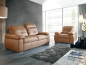 Preview: MODELL "LEGEND", 2,5-SITZER SOFA MIT BETTFUNKTION, IN ECHTLEDER ( NATURELLE & EVOLUTION , freie Farbwahl) !