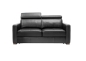 Preview: MODELL "ERGO", 2-SITZER SOFA MIT BETTFUNKTION, IN ECHTLEDER ( PRESTIGE , freie Farbwahl ) !