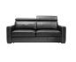 Preview: MODELL "ERGO", 3-SITZER SOFA MIT BETTFUNKTION, IN ECHTLEDER ( PRESTIGE , freie Farbwahl ) !