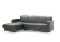 Preview: MODELL "BASIC", ECKSOFA MIT BETTFUNKTION IN ECHTLEDER ( NATURELLE, freie Farbwahl ) !