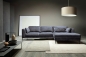 Preview: MODELL "LUZI", ECKSOFA MIT BETTFUNKTION, STAURAUM, IN STOFF ( ADORE – freie Farbwahl ) !