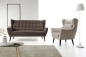 Preview: MODELL "HENRY", 3-SITZER SOFA IN STOFF ( MONOLITH , freie Farbwahl ) !