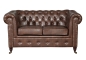 Preview: MODELL:  " CHESTERFIELD CLASSIC “  3 - SITZER SOFA IN  LEDER LOOK PREMIUM