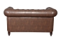 Preview: MODELL:  " CHESTERFIELD CLASSIC “  3 - SITZER SOFA IN  LEDER LOOK PREMIUM