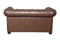 Preview: MODELL:  " CHESTERFIELD CLASSIC “  2 - SITZER SOFA IN  LEDER LOOK PREMIUM