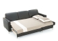 Preview: MODELL "BASIC", ECKSOFA MIT BETTFUNKTION IN ECHTLEDER ( NATURELLE, freie Farbwahl ) !