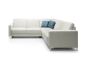 Preview: MODELL "BASIC", ECKSOFA 2,5+E+2 MIT BETTFUNKTION IN ECHTLEDER ( NATURELLE, freie Farbwahl ) !