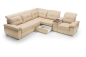 Preview: MODELL "LEGEND", ECKSOFA IN ECHTLEDER ( NATURELLE & EVOLUTION , freie Farbwahl) !