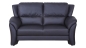 Preview: MODELL „PARIS “ 2 - SITZER SOFA IN LEDER LOOK PREMIUM