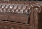Mobile Preview: MODELL:  " CHESTERFIELD CLASSIC “  SESSEL IN  LEDER LOOK PREMIUM