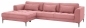 Preview: MODELL "LUZI", ECKSOFA MIT BETTFUNKTION, STAURAUM, IN STOFF ( ADORE – freie Farbwahl ) !