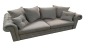 Preview: MODELL „NEW HAMPSHIRE“ 3 - SITZER SOFA IN STOFF "AMORE" PREMIUM