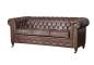 Preview: MODELL:  " CHESTERFIELD CLASSIC “  2 - SITZER SOFA IN  LEDER LOOK PREMIUM