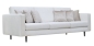 Preview: MODELL "LIVERPOOL" 3-SITZER SOFA IN SAMTSTOFF PREMIUM