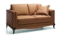 Preview: MODELL "LAVIANO", 2-SITZER SOFA IN ECHTLEDER (NATURELLE & EVOLUTION , freie Farbwahl) !