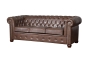 Preview: MODELL:  " CHESTERFIELD CLASSIC “  3 - SITZER SOFA IN  LEDER LOOK PREMIUM