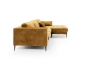 Preview: MODELL "LUZI", ECKSOFA MIT BETTFUNKTION, STAURAUM, IN STOFF ( ADORE – freie Farbwahl ) !