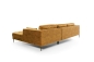 Preview: MODELL "LUZI", ECKSOFA MIT BETTFUNKTION, STAURAUM, IN STOFF ( ADORE – freie Farbwahl ) !