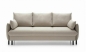 Preview: MODELL "NESTO", 3-SITZER SOFA MIT BETTFUNKTION, IN STOFF ( CAMELEON – freie Farbwahl ) !