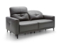 Preview: MODELL "SANDRA", 3-SITZER SOFA MIT RELAXFUNKTION (elektrisch), IN ECHTLEDER ( EVOLUTION)