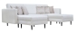 Preview: MODELL "LIVERPOOL" 3-SITZER SOFA IN SAMTSTOFF PREMIUM