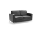 Preview: MODELL "BASIC", 2-SITZER SOFA IN ECHTLEDER ( NATURELLE, freie Farbwahl ) !