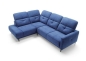 Preview: MODELL "SANDRA", ECKSOFA MIT BETT UND STAURAUM, IN STOFF ( ASTON – freie Farbwahl) !