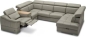 Preview: MODELL "URBANO", ECKSOFA IN ECHTLEDER ( EVOLUTION – freie Farbwahl ) !