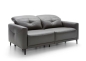 Preview: MODELL "SANDRA", 3-SITZER SOFA MIT RELAXFUNKTION (elektrisch), IN ECHTLEDER ( EVOLUTION)