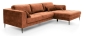 Preview: MODELL "LUZI", ECKSOFA MIT BETTFUNKTION, STAURAUM, IN STOFF ( ADORE – freie Farbwahl ) !