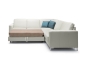 Preview: MODELL "BASIC", ECKSOFA 2,5+E+2 MIT BETTFUNKTION IN ECHTLEDER ( NATURELLE, freie Farbwahl ) !