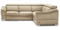 Preview: MODELL "URBANO", ECKSOFA IN ECHTLEDER ( EVOLUTION – freie Farbwahl ) !