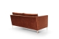 Preview: MODELL "FARINA", 2-SITZER SOFA IN TERRACOTTA STOFF ( ADORE, freie Farbwahl ) !