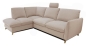 Preview: MODELL "NILS", ECKSOFA MIT BETTFUNKTION, IN STOFF ( PERSEMPRA – freie Farbwahl) !