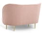 Preview: MODEL „ALDO” 2-SITZER SOFA IN STOFF BOUCLE