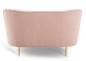 Preview: MODEL „ALDO” 2-SITZER SOFA IN STOFF BOUCLE