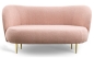 Preview: MODEL „ALDO” 3-SITZER SOFA IN STOFF BOUCLE