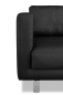 Preview: MODELL „BOSTON“ 2 - SITZER SOFA IN LEDER LOOK PREMIUM