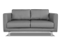 Preview: MODELL „BOSTON“ 2 - SITZER SOFA IN LEDER LOOK PREMIUM