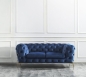 Preview: Modell "CHESTERFIELD ROYAL LONG LEGS" 2-SITZER SOFA IN STOFF SAMT PREMIUM