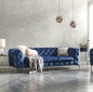 Preview: Modell "CHESTERFIELD ROYAL LONG LEGS" 3-SITZER SOFA IN STOFF SAMT PREMIUM