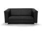 Preview: MODELL:  " CHICAGO " 2-SITZER SOFA in LEDER LOOK PREMIUM