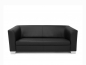 Preview: MODELL:  " CHICAGO " 3-SITZER SOFA in LEDER LOOK PREMIUM