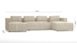 Preview: MODELL "CHLOE U" ECKSOFA IN CORD !