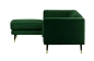 Preview: MODELL:  ENYA ECKSOFA IN SAMTSTOFF „ VELOURS “ PREMIUM