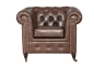 Preview: MODELL:  " CHESTERFIELD CLASSIC “  2 - SITZER SOFA IN  INDUSTRIAL STYLE LEDER LOOK PREMIUM *)