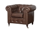 Preview: MODELL:  " CHESTERFIELD CLASSIC “  2 - SITZER SOFA IN  LEDER LOOK PREMIUM