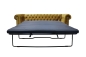 Preview: MODELL:  " CHESTERFIELD CLASSIC “  2 - SITZER SOFA IN  STOFF AMORE PREMIUM *)